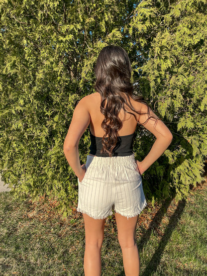 Picture This Halter Top (Black)