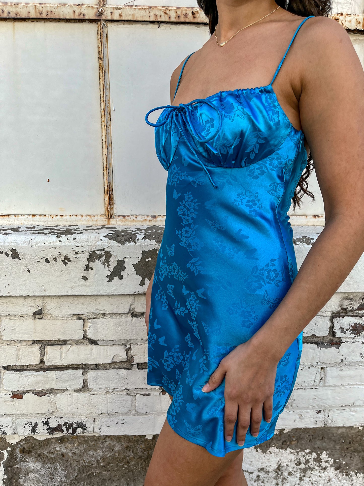 Morpho Butterfly Dress
