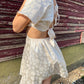 Florally Invited Cutout Dress