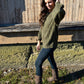 Mistletoe Solid Knit Sweater