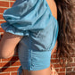 Out On the Town Top (Blue)