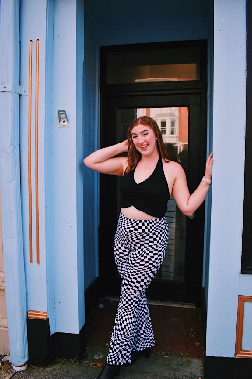 Picture This Halter Top (Black)