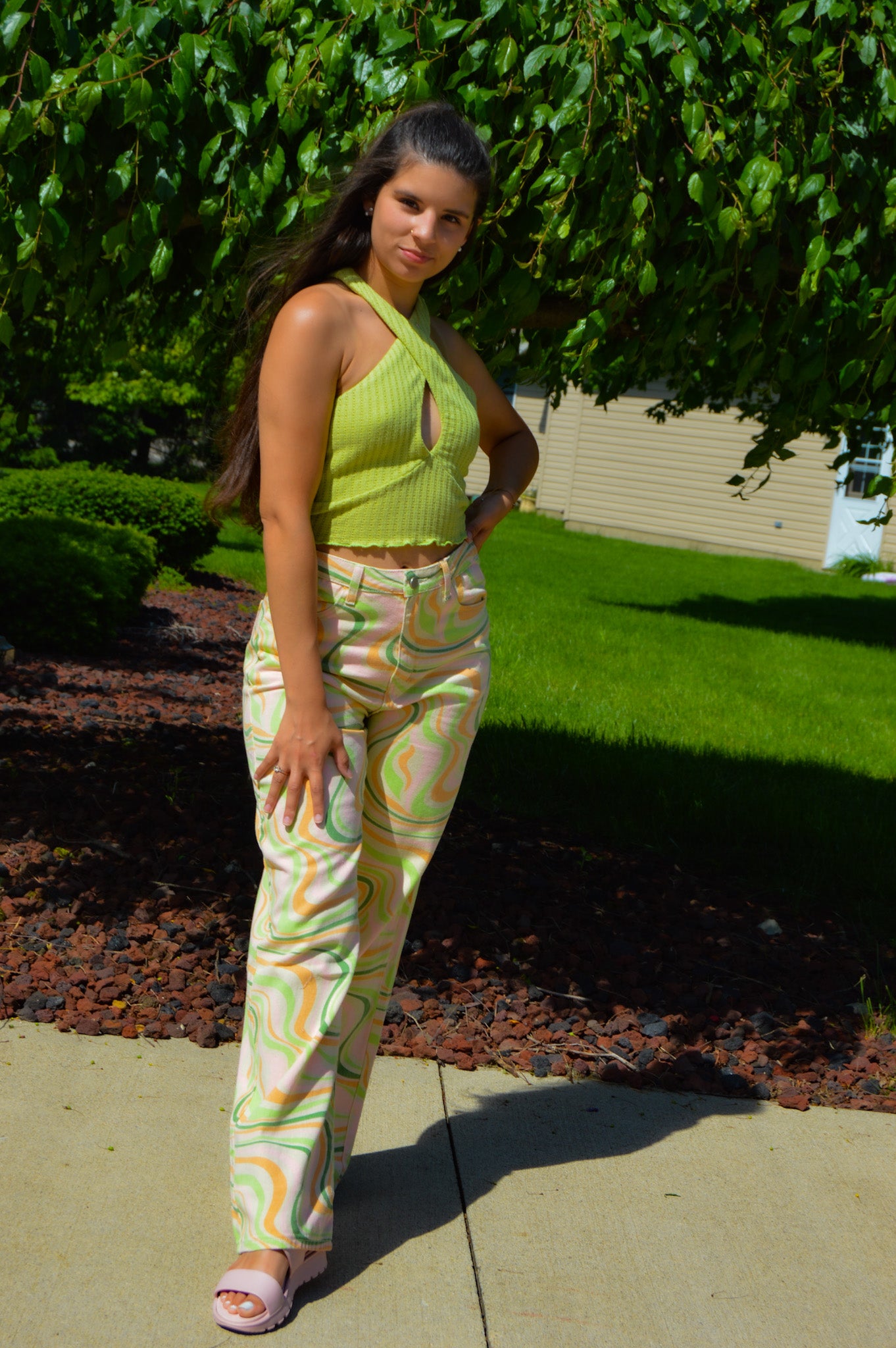 Sorbet Wavy Pants