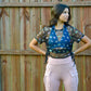Butterfly Kisses Mesh Top
