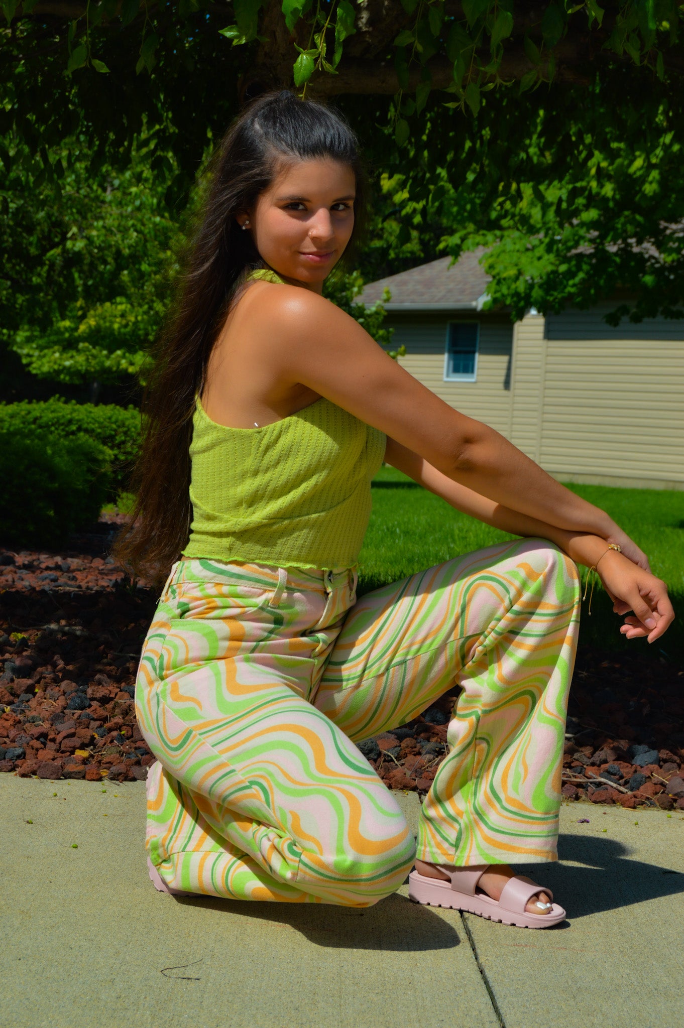 Sorbet Wavy Pants