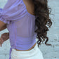 Out On the Town Top (Lavender)