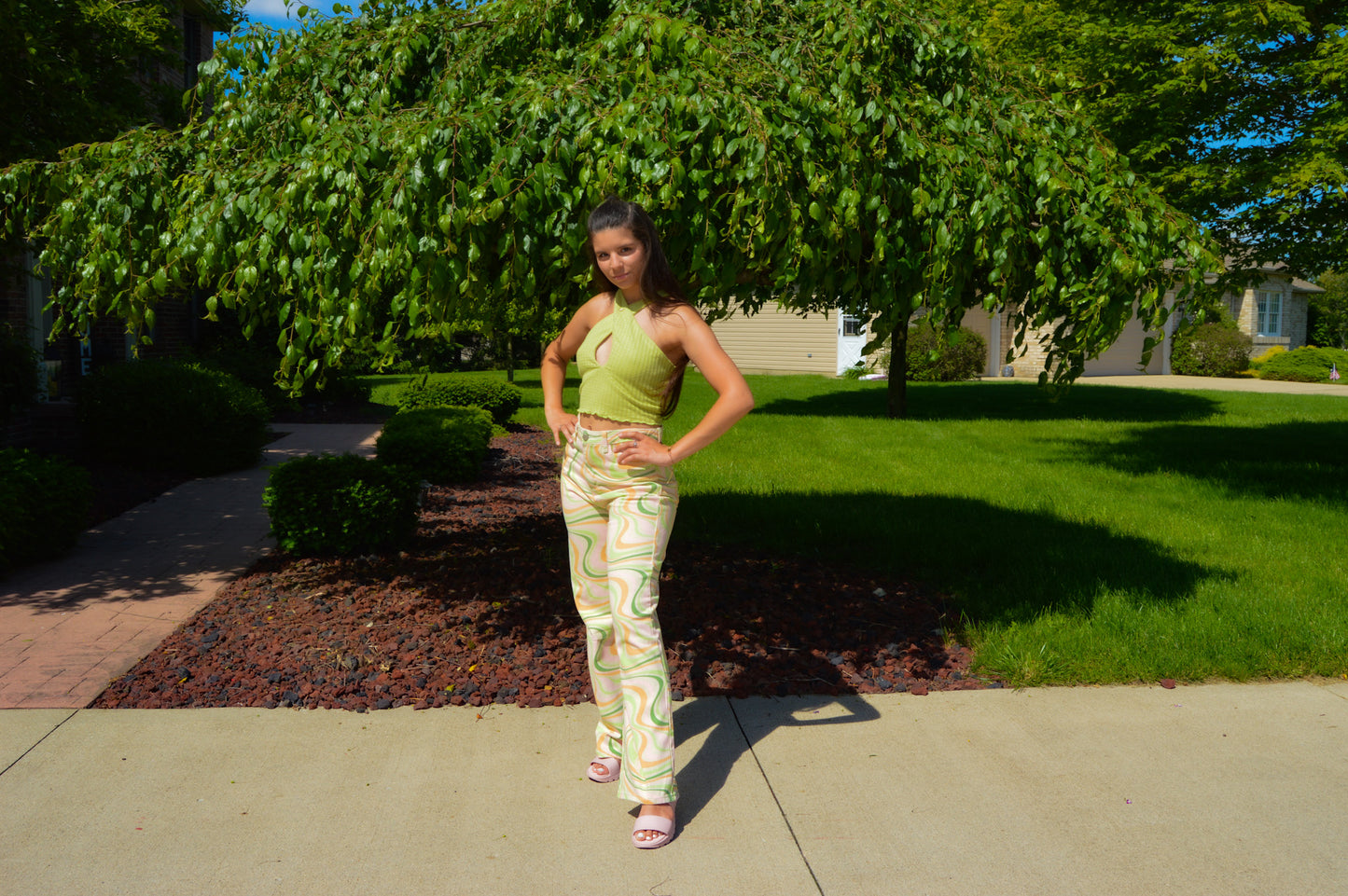 Sorbet Wavy Pants