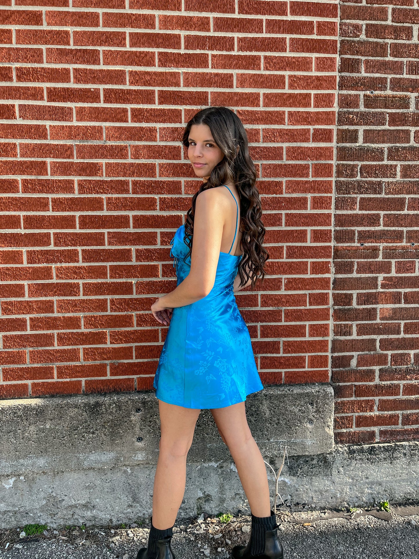 Morpho Butterfly Dress