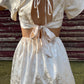 Florally Invited Cutout Dress