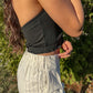 Picture This Halter Top (Black)