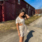 Florally Invited Cutout Dress