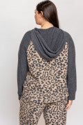 Animal Print Hoodie